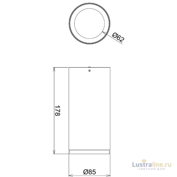 Накладной светильник Deko-Light Lucea 348157