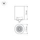 Накладной светильник Arlight SP-FOCUS-R90-9W Day White 021424