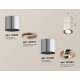 Потолочный светильник Ambrella Light Techno Spot XS7405080 (C7405, A2072, C7405, N7195)