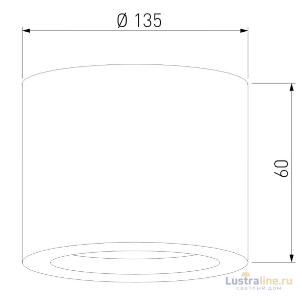 Накладной светильник Elektrostandard 1070 GX53 BK черный 4690389087554