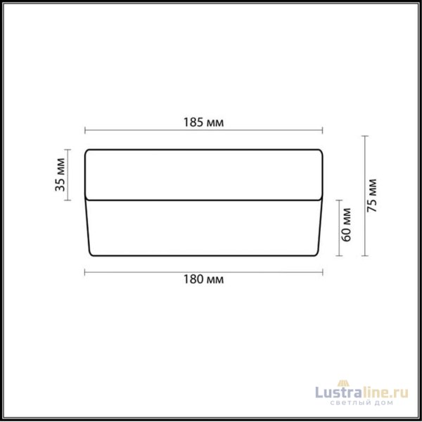 Потолочный светильник Odeon Light Presto 2405/1C Потолочный светильник Odeon Light Presto 2405/1C
