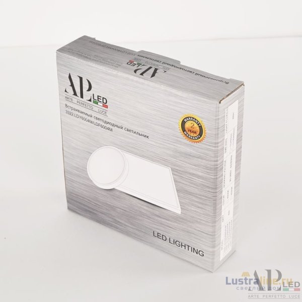 Накладной светильник Arte Perfetto Luce Ingrid 3322.LDY6004M/6W/4K Накладной светильник Arte Perfetto Luce Ingrid 3322.LDY6004M/6W/4K