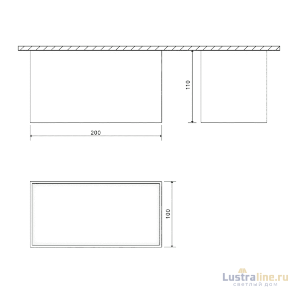 Накладной светильник DesignLed GW-8602-20-WH-WW 004902