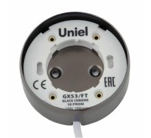 Накладной светильник Uniel GX53/FT BLACK CHROME 10 PROM UL-00003735