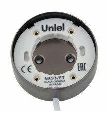 Накладной светильник Uniel GX53/FT BLACK CHROME 10 PROM UL-00003735