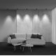 Накладной светильник Maytoni Alfa LED C064CL-8W3K-RD-B
