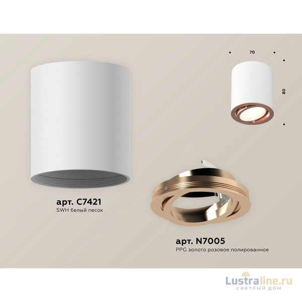 Потолочный светильник Ambrella Light Techno Spot XS7421004 (C7421, N7005) Потолочный светильник Ambrella Light Techno Spot XS7421004 (C7421, N7005)