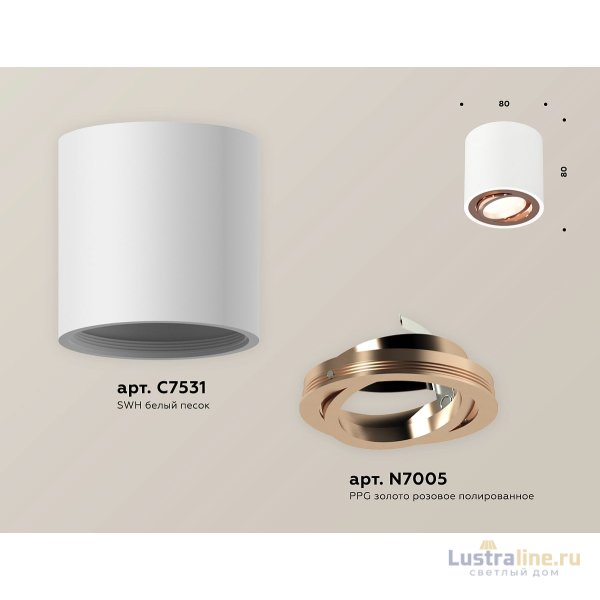 Потолочный светильник Ambrella Light Techno Spot XS7531005 (C7531, N7005) Потолочный светильник Ambrella Light Techno Spot XS7531005 (C7531, N7005)