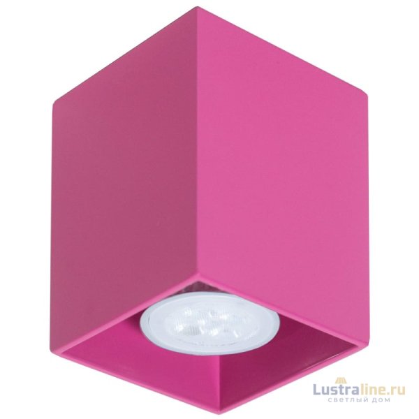 Накладной светильник TopDecor Tubo8 SQ P1 28