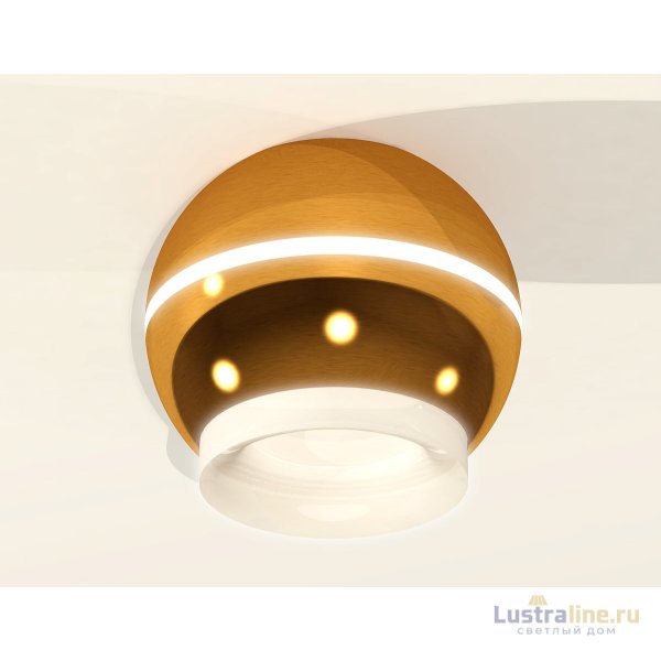 Накладной светильник с дополнительной подсветкой Ambrella Light Techno XS1105030 (C1105, N7165) Накладной светильник с дополнительной подсветкой Ambrella Light Techno XS1105030 (C1105, N7165)