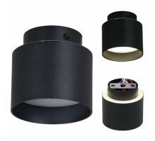 Накладной светильник Reluce 53006-9.5-001IL GX53+LED3W BK Накладной светильник Reluce 53006-9.5-001IL GX53+LED3W BK