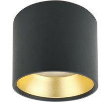 Накладной светильник ЭРА OL8 GX53 BK/GD Б0048539