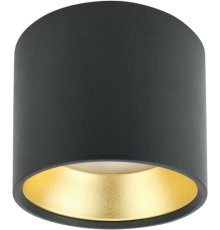Накладной светильник ЭРА OL8 GX53 BK/GD Б0048539