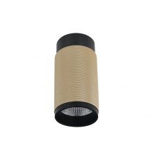 Накладной светильник iLedex Delta 1954-10W-3000K-36 BK+BR