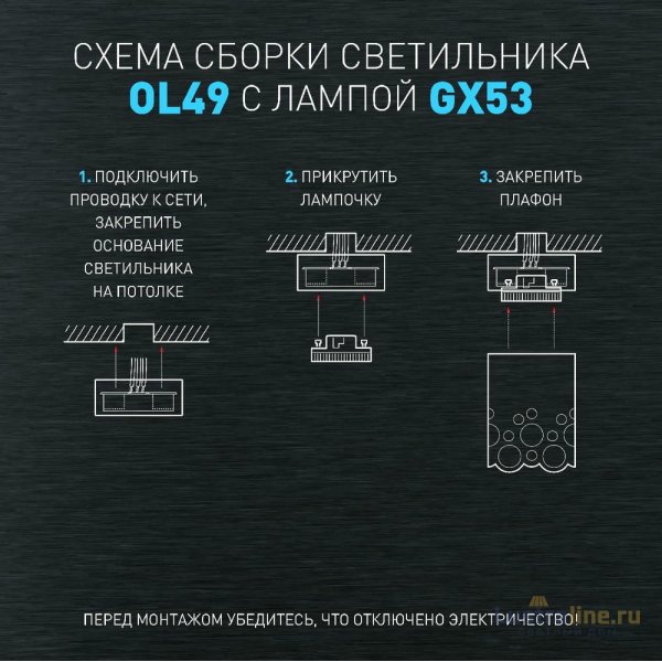 Накладной светильник Эра OL49 WH Б0059801