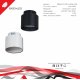Накладной светильник Reluce 53006-9.5-001IL GX53+LED3W WT