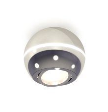 Накладной поворотный светильник с дополнительной подсветкой Ambrella Light Techno XS1104011 (C1104, N7003)