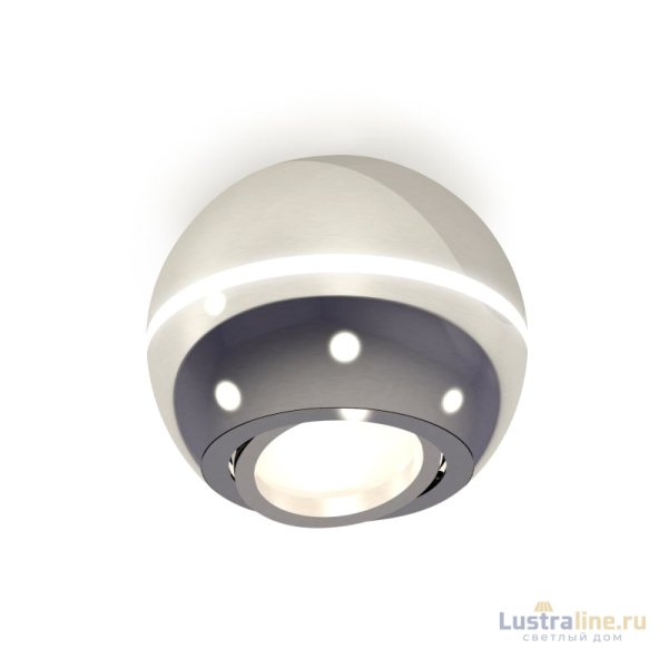 Накладной поворотный светильник с дополнительной подсветкой Ambrella Light Techno XS1104011 (C1104, N7003) Накладной поворотный светильник с дополнительной подсветкой Ambrella Light Techno XS1104011 (C1104, N7003)