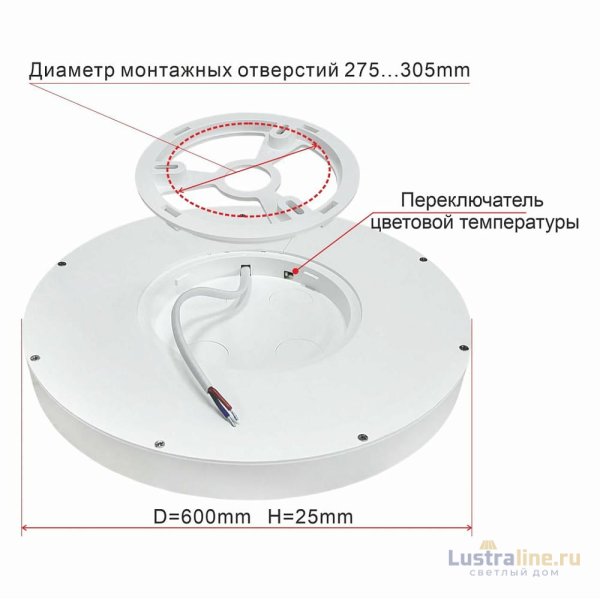 Накладной светильник Citilux CL738501V Накладной светильник Citilux CL738501V