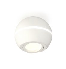 Накладной поворотный светильник с дополнительной подсветкой Ambrella Light Techno XS1101020 (C1101, N7001)