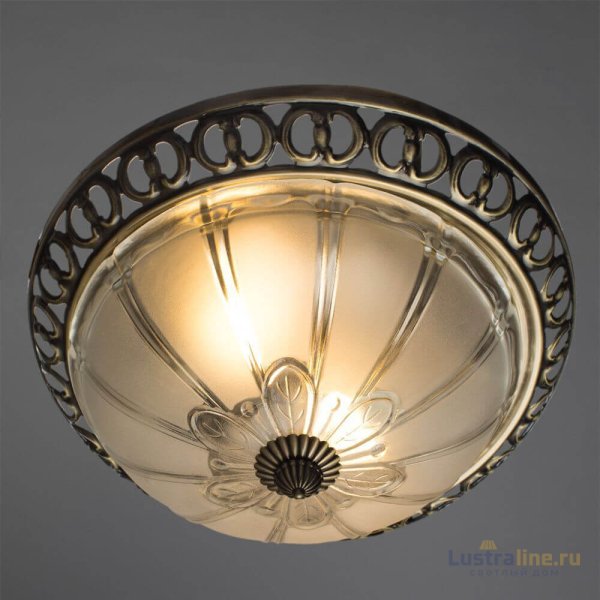 Потолочный светильник Arte Lamp 16 A1306PL-2AB Потолочный светильник Arte Lamp 16 A1306PL-2AB