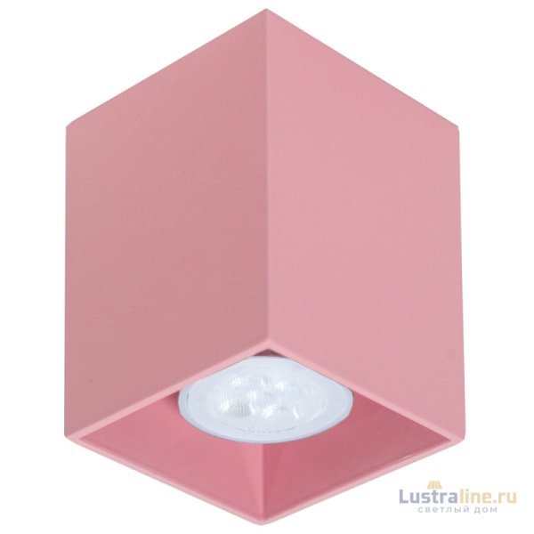 Накладной светильник TopDecor Tubo8 SQ P1 27