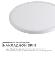 Накладной светильник Apeyron Spin 18-135