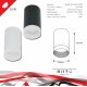 Накладной светильник Reluce 16003-9.5-001LD GU10 BK