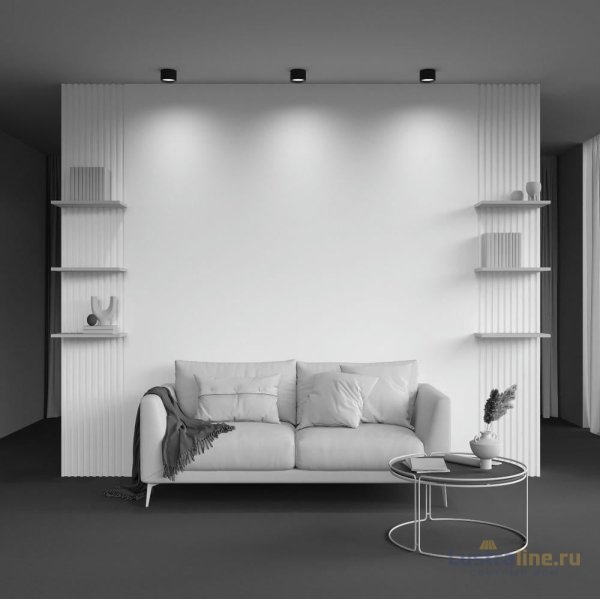 Накладной светильник Maytoni Glare C091CL-12W3K-B