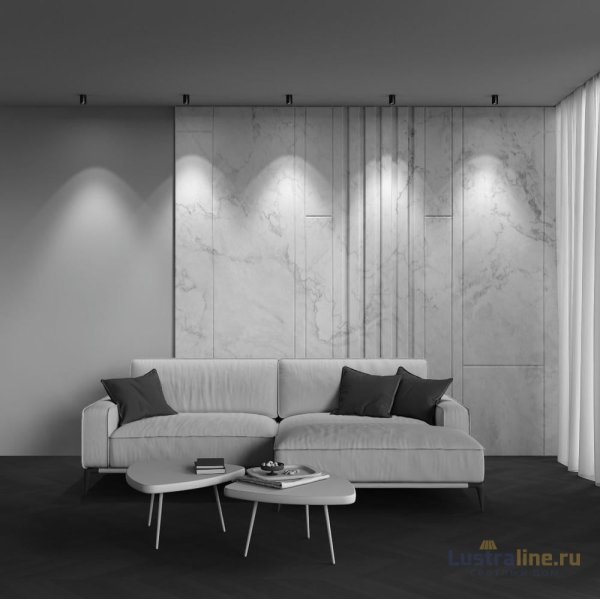 Накладной светильник Maytoni Alfa LED C064CL-5W3K-RD-B