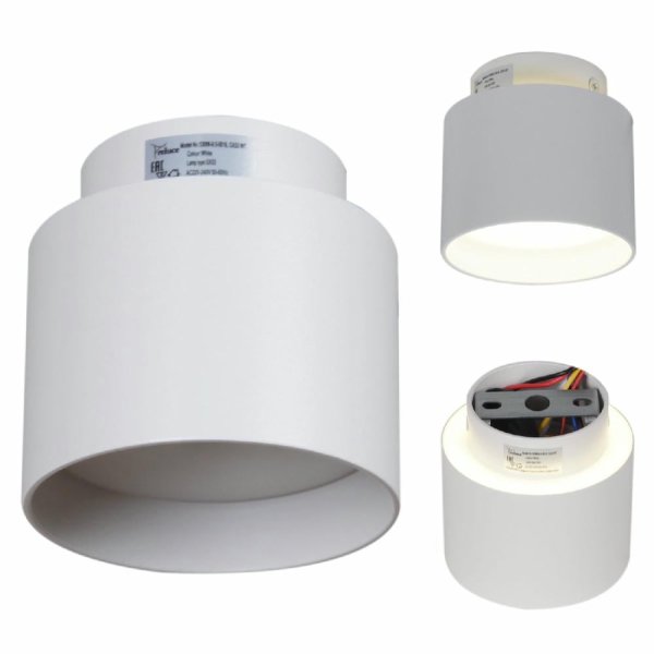 Накладной светильник Reluce 53006-9.5-001IL GX53+LED3W WT