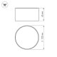 Накладной светильник Arlight SP-RONDO-120B-12W Day White 022236