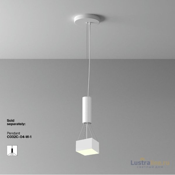 Накладной светильник Maytoni Zon C032CL-12W3K-SQ-W