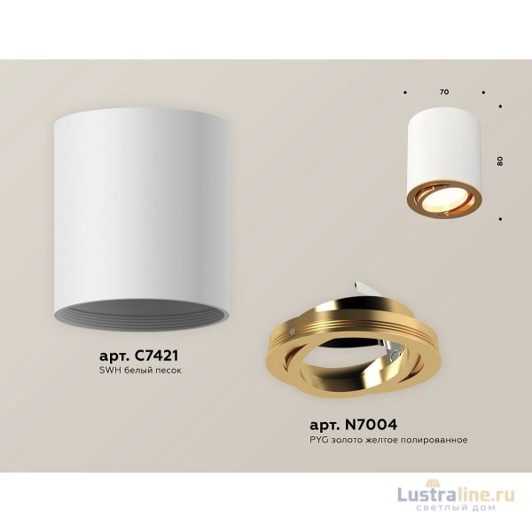 Потолочный светильник Ambrella Light Techno Spot XS7421003 (C7421, N7004) Потолочный светильник Ambrella Light Techno Spot XS7421003 (C7421, N7004)