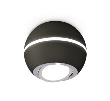 Накладной поворотный светильник с дополнительной подсветкой Ambrella Light Techno XS1102021 (C1102, N7003)