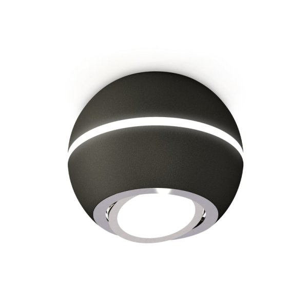 Накладной поворотный светильник с дополнительной подсветкой Ambrella Light Techno XS1102021 (C1102, N7003)