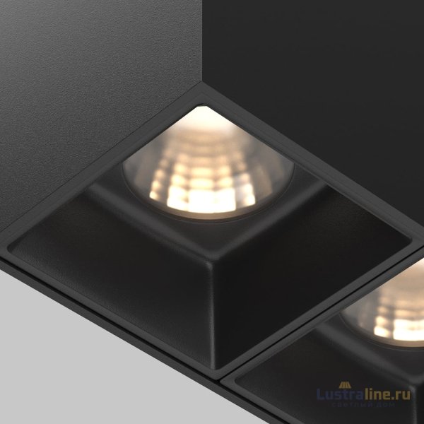 Накладной светильник Maytoni Alfa LED C065CL-02-L12W3K-B Накладной светильник Maytoni Alfa LED C065CL-02-L12W3K-B