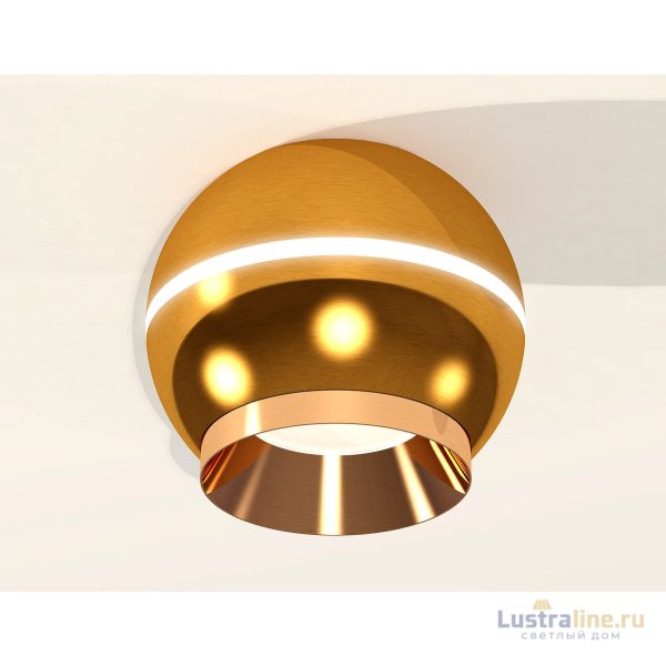 Накладной светильник с дополнительной подсветкой Ambrella Light Techno XS1105002 (C1105, N7034)