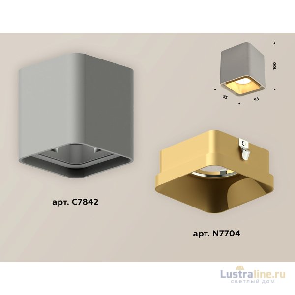 Накладной светильник Ambrella Light Techno XS7842004 (C7842, N7704)