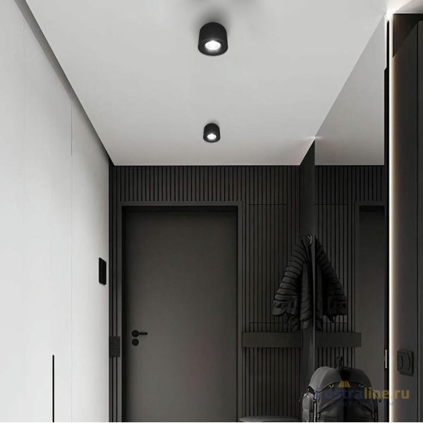 Накладной светильник Loft IT Tictac 10219 Black 4000K Накладной светильник Loft IT Tictac 10219 Black 4000K
