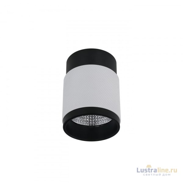 Накладной светильник iLedex Delta 1955-10W-3000K-36 BK+WH