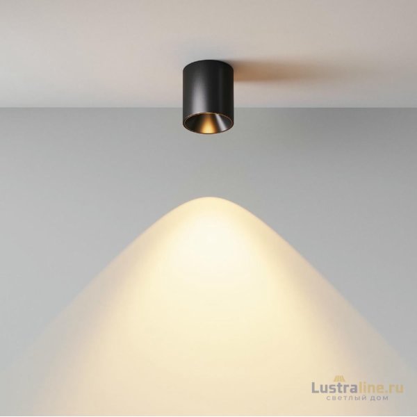 Накладной светильник Maytoni Alfa LED C064CL-5W2.7K-RD-B