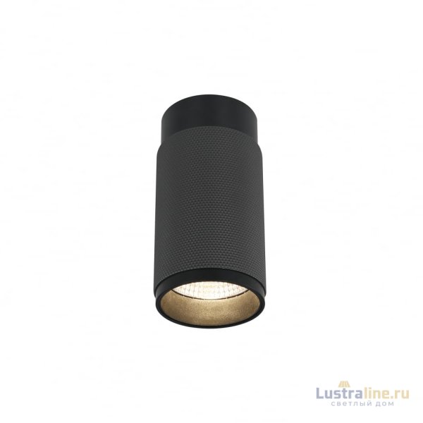 Накладной светильник iLedex Delta 1954-10W-3000K-36 BK+GRP