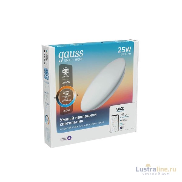 Накладной светодиодный светильник Gauss Smart Home 2050112 Накладной светодиодный светильник Gauss Smart Home 2050112