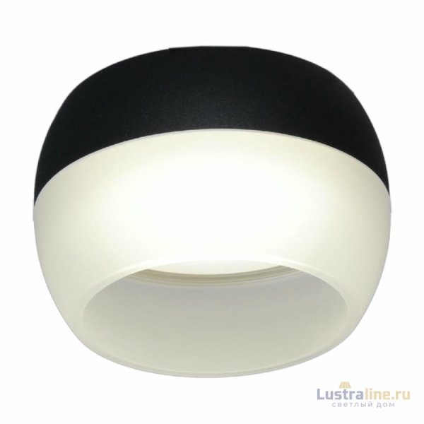 Накладной светильник Reluce 53008-9.5-001CT GX53 BK