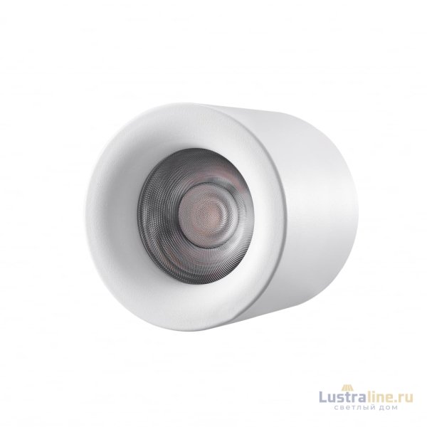 Накладной светильник iLedex Metrica 113-12W-D100-3000K-24DG-WH