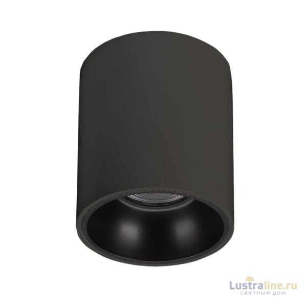 Накладной светильник Arlight SP-SALT-R75-8W Warm3000 (BK, 40 deg, 230V) 039379 Накладной светильник Arlight SP-SALT-R75-8W Warm3000 (BK, 40 deg, 230V) 039379