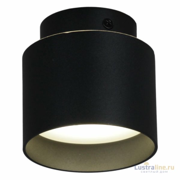 Накладной светильник Reluce 53006-9.5-001IL GX53+LED3W BK