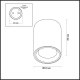 Накладной светильник Odeon Light 4206/1C