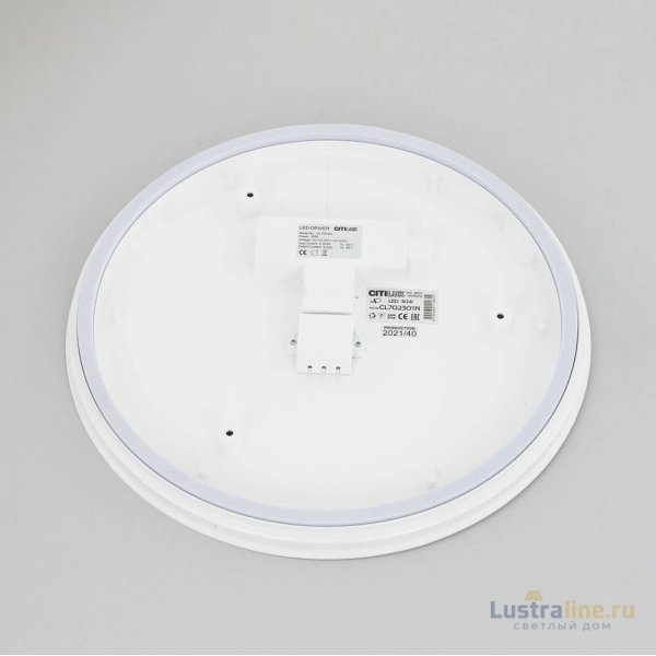 Потолочный светодиодный светильник Citilux Луна CL702301N Потолочный светодиодный светильник Citilux Луна CL702301N